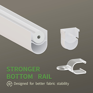 Tenda a Rullo Oscurante con Sistema Free-Stop, Senza Corde, con Isolamento Termico e Protezione UV per Interni - Product Image 6