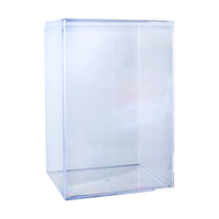 Support de Présentation Portable Moderne Transparent pour Figurines de Collection Blind Box – Boîte de Rangement Empilable en Plastique de 4 Pouces pour Protection et Affichage