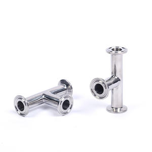 ข้อต่อทีสแตนเลสเกรดอาหารและสุขภัณฑ์ ติดตั้งง่าย ผิวเงา แบบไร้รอยต่อ สำหรับต่อท่อ - Product Image 5