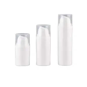 IBELONG卸売ホワイト15ml 30ml 50mlPPプラスチックエアレスコスメティックローション血清ポンプボトルファンデーションボトル30mlサプライヤー