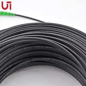 Nhà sản xuất LSZH Áo khoác chống cháy <span class=keywords><strong>FTTH</strong></span> gjxfh sợi thả cáp cho mạng trong nhà sợi cáp quang với SC kết nối - Product Image 2