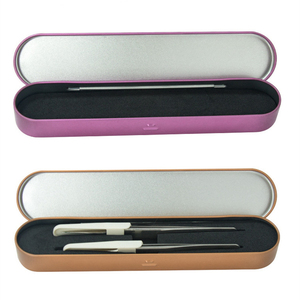 Pinkbeveled Nồi Nhíp Toywhite Blackging Trường Hợp Tin Bút Thiết Lập Hộp Tin Tùy Chỉnh Đồ Chơi Kim Loại 175*38*20 50 Pcs Tin Có Thể Bút Chì Trường Hợp - Product Image 6