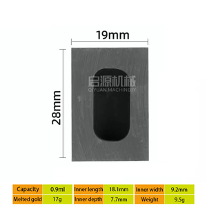 Gia Công Cao Độ Chính Xác Vàng Bạc Phôi Đúc Khuôn <span class=keywords><strong>Graphite</strong></span> Khuôn <span class=keywords><strong>Graphite</strong></span> Phôi Khuôn 40G-9Kg Nhà Máy Giá Cho Bán Cho - Product Image 6
