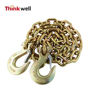 Acoplamiento de cadena Thinkwell G70 de acero aleado con revestimiento de zinc para elevación y remolque mecánicos - Product Image 2