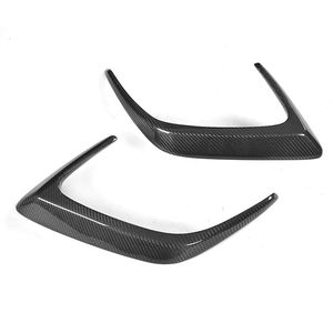 Ailerons de séparation de pare-chocs arrière en fibre de carbone / FRP noirs pour <span class=keywords><strong>Mercedes</strong></span>-Benz Classe C W205 C63 AMG Coupé 2 portes 2015 - 2017 - Product Image 4