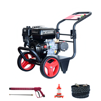 Hon GX390 Da 200/Zongshen GB200 1000 Moteur DC12V Essence Haute Pression Lave-auto 150-280bar/4000psi 4gpm Power Wash Soft Wash