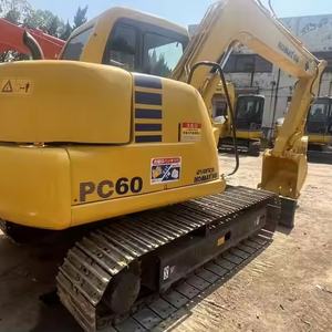 Machine de construction populaire, excavatrice d'occasion Komatsu PC60, machine de 6 tonnes, mini-excavatrice d'occasion Komatsu Pc60, pelle à vendre - Product Image 3