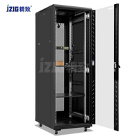 Rack de réseau de serveur 37U haute performance prix d'usine armoire de serveur d'ordinateur en acier debout au sol pour les centres de données à usage extérieur