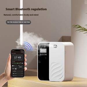 Machine d'aromathérapie électrique Diffuseur de parfum en plastique portable Contrôle APP mobile <span class=keywords><strong>Langue</strong></span> française de table Prise américaine - Product Image 2