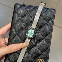 Montre Femme Ovale à Quartz en Acier Inoxydable, Design Minimaliste, Étanche, Luxe Léger