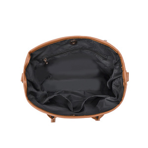 Bolsa de Jardim Semi-Artesanal Wax Line <span class=keywords><strong>23cm</strong></span> Panda, Bolsa de Mão Feminina Elegante e Moderna de Couro PU com Patchwork e Lona, com Fecho Magnético - Product Image 2