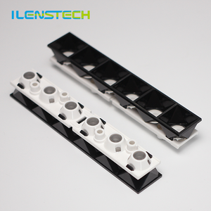 FWHM 120 <span class=keywords><strong>fresnel</strong></span> लेंस का नेतृत्व किया <span class=keywords><strong>6</strong></span> in1 pmma/पीसी 3030 के लिए एलईडी मॉड्यूल लेंस 3535 2 एल ई डी - Product Image 1