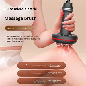 Instrumento Eléctrico de Masaje Corporal con Cepillo Meridiano, Alimentado por USB, para Drenaje de los Cinco Elementos - Product Image 4