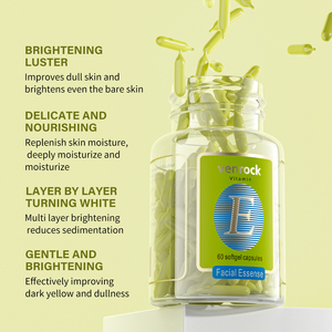Siero <span class=keywords><strong>Viso</strong></span> in Capsule OEM ODM con Vitamina E, Essenza Schiarente, Idratante e Anti-Giallo per la Cura della Pelle - Product Image 1