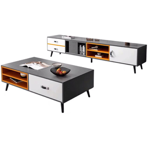 Meuble <span class=keywords><strong>mural</strong></span> en bois minimaliste moderne, design de meuble de luxe pour salon moderne, ensemble de meubles personnalisés, meuble <span class=keywords><strong>TV</strong></span> - Product Image 4