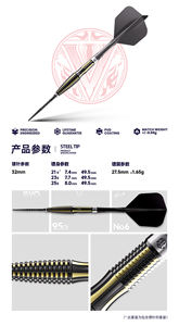 Jeu de 3 fléchettes pointues <span class=keywords><strong>Caliburn</strong></span> V Series 21-2g de haute qualité, très vendues - Product Image 6