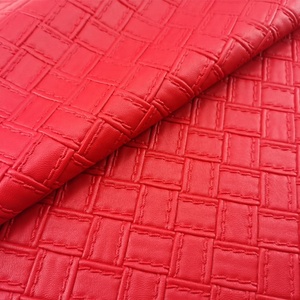 Cuero Sintético Cuadrado Tejido Impermeable de Alta Elasticidad, 1 Yarda MOQ para Bolsos de Marca y Suministros de Artesanía en Cuero - Product Image 4