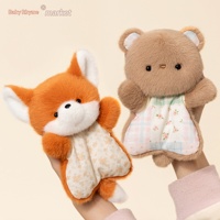 Peluche Mouton Confortable en Coton PP et Flanelle Bemi, Poupée Pouf 18cm, Cadeau d'Anniversaire pour Bébé Unisexe 0-24 Mois