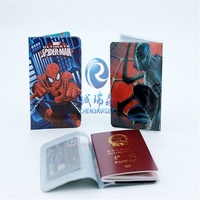 Couverture de passeport transparente porte-passeport en PVC Transparent