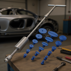 Kit de Herramientas para Reparación de Abolladuras sin Pintura, Extractor de Abolladuras Automático, Equipo de Reparación de Carrocería de Metal D0100HEUTXA - Product Image 2