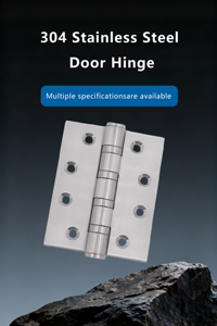 Высококачественная современная пружинная петля из нержавеющей стали для окон и дверей, 4 дюйма, толщина 3 мм, скрытая, открывание на 180 градусов, легкая установка - Product Image 2