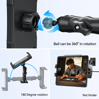 Support de téléphone portable OEM robuste pour camion et voiture, avec base adhésive à ventouse super puissante, pour tableau de bord et pare-brise