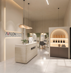 Desain Tata Letak <span class=keywords><strong>Salon</strong></span> Rambut Lengkap, Renovasi Interior, Perlengkapan Komersial, Solusi Dekorasi <span class=keywords><strong>Salon</strong></span> Modern Satu Atap - Product Image 2