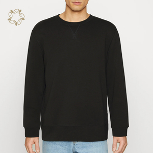 Felpa da uomo Set maglione in cotone organico di Terry francese da uomo sostenibile personalizzato Pullover all'ingrosso da uomo oversize - Product Image 4