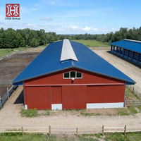 Atelier préfabriqué en structure métallique légère ZTSS au design moderne – Entrepôt commercial préfabriqué en ossature métallique légère