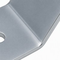 Support coulissant en tôle métallique réglable sur mesure, pièces de robot, galvanisé, estampage de précision OEM