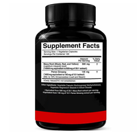 Capsules de Maca Noire, Rouge et Jaune, Ginseng Panax Purifié, Énergie Accrue, Performance Masculine, Soutien de la Concentration, OEM ODM