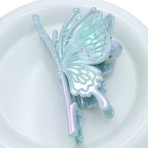 Accessoires pour <span class=keywords><strong>cheveux</strong></span> colorés électro-plaqués, style féerique antique, épingle à <span class=keywords><strong>cheveux</strong></span> papillon avec une sensation haut de gamme, nouveau style de pince à <span class=keywords><strong>cheveux</strong></span> pour femmes - Product Image 5