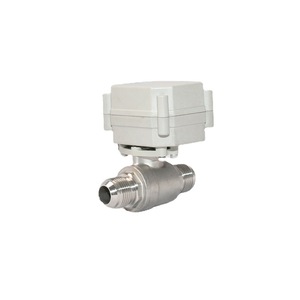 Vanne à boisseau sphérique électrique en acier inoxydable 1/2 po DN10 miniature intelligente avec commande électrique pour eau, air, température normale - Product Image 5