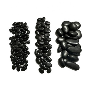 Pietra YUHUA di Alta Qualità Levigata a Ciottoli <span class=keywords><strong>per</strong></span> Pavimentazione e Paesaggistica, Pietra Nera <span class=keywords><strong>per</strong></span> Pavimentazione con <span class=keywords><strong>Piante</strong></span> Succulente - Product Image 2
