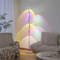 TOGETHER Haute Qualité Coucher de Soleil Projection Télécommande LED Ambient Lampadaire 7 couleurs arc-en-ciel Illustration Éclairage Coucher de Soleil Lampadaire