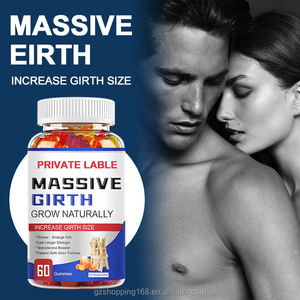 Высокоэффективные жевательные конфеты с ашвагандой для повышения мужской потенции, увеличения выносливости, 60 штук в упаковке, ежедневная минеральная формула - Product Image 2