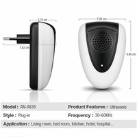 Aosion Mosquito Ultrasonic Pest Repeller Insect Device Repelente Machine Electric De Mosquitos Portable Repellent Repellent