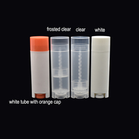 Logo personnalisé 4.5g tube en plastique pour rouge à lèvres baume à lèvres emballage cosmétique remplissage conteneur en