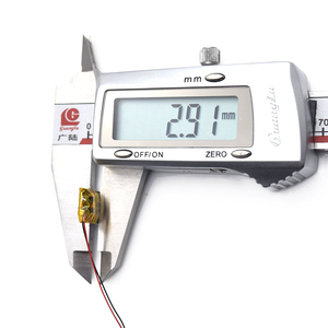 GEB 迷你锂聚合物电池 3.7v 20mah 301012 智能手表用可充电聚合物电池 - Product Image 5