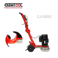 Meuleuse à sol diamantée DIAMTOOL CJ-250/250E/480 de haute qualité, moteur FPT, fonctionnement semi-automatique, haute efficacité, 2,2 kW