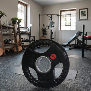 <span class=keywords><strong>Discos</strong></span> de <span class=keywords><strong>Pesas</strong></span> <span class=keywords><strong>para</strong></span> Casa y Gimnasio, Placa de Peso con Agarre Triple de Tres Orificios de Hierro Fundido, Disco Bumper de Goma de 25 kg <span class=keywords><strong>para</strong></span> Entrenamiento y Levantamiento de <span class=keywords><strong>Pesas</strong></span> - Product Image 5
