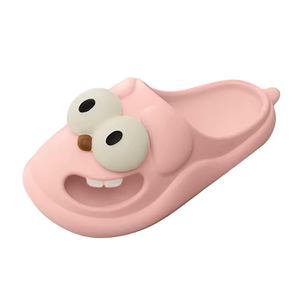 2025 nouveau grand <span class=keywords><strong>chien</strong></span> aux yeux pantoufles femmes été Spin off Baotou mignon Cool pantoufles maison intérieur anti-dérapant trou chaussures femmes été - Product Image 2