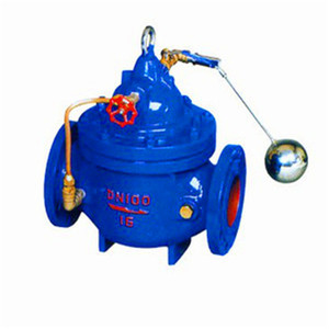 Válvula de bola flotante de <span class=keywords><strong>control</strong></span> remoto con silenciamiento de brida de 100mm 100X Válvula de bola flotante de hierro dúctil - Product Image 1