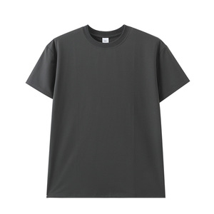 Style décontracté américain, 230 grammes, 100 % fibre de polyester, respirant, séchage rapide, col rond, manches courtes, coupe classique - Product Image 4