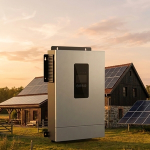 อินเวอร์เตอร์พลังงานแสงอาทิตย์แบบไฮบริด Pure Sine Wave ขนาด 1.2KW 2.0KW 3.6KW 6.5KW 12KW สำหรับระบบออฟกริด พร้อมแบตเตอรี่ 48V สำหรับจ่ายไฟฟ้าบนเกาะ SI - Product Image 1