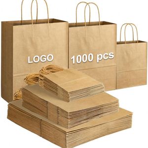 Bolsas de Papel para Regalos y Compras con Asas de Cartón y Logotipo Personalizado, con Papel de Seda - Product Image 1