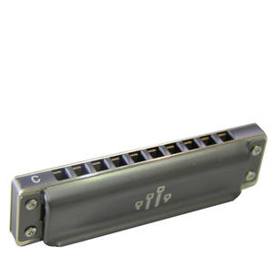 Peigne de pêche professionnelles en aluminium, diatonic PR020AL, 10 trous, <span class=keywords><strong>harpe</strong></span> à <span class=keywords><strong>bouche</strong></span> - Product Image 2