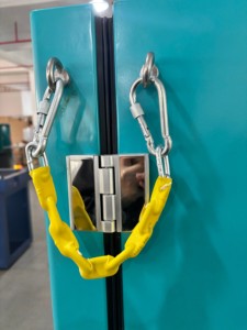 Chambre de sécurité intelligente pour batteries |   Boîte de protection de batterie certifiée CE avec suppression automatique des incendies - Product Image 4