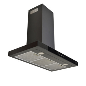 Hotte aspirante électrique ultra-mince ventilée en acier inoxydable Classe B avec déflecteur, interrupteur tactile trois vitesses, murale, 21m³/min, économe en énergie - Product Image 4
