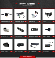 Commutateur de clignotant combiné le plus vendu pour 84140-02090 84140-12510 RHD Garantie 1 an